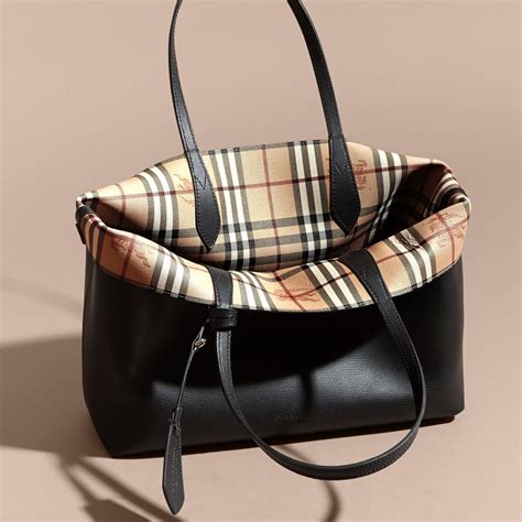 reversible tote burberry|Burberry haymarket tote medium.